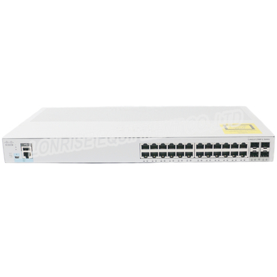 Switch Cisco WS-C2960L-24PQ-LL 2960L 24 portas GigE PoE+4x10G SFP+Lan Lite