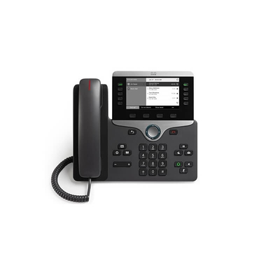 8841 cor preta da segurança do sistema telefônico 320x240 802.1x para compradores de B2B