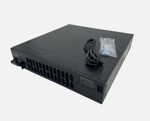 ISR4351-V/K9 200Mbps-400Mbps capacidade de transferência do sistema 3 portas WAN/LAN 3 portas SFP multi-core CPU 2 slots de módulo de serviço