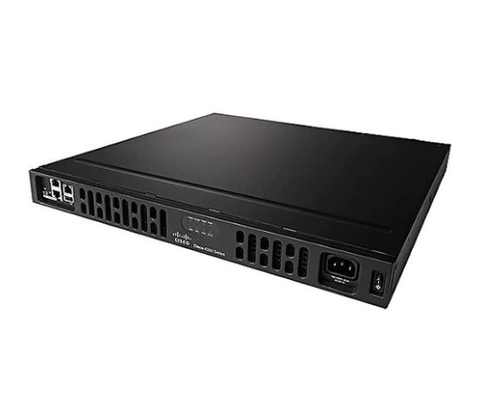 ISR4331-V/K9 100Mbps-300Mbps capacidade de transferência do sistema 3 portas WAN/LAN 2 portas SFP multi-core CPU 1 slots de módulo de serviço