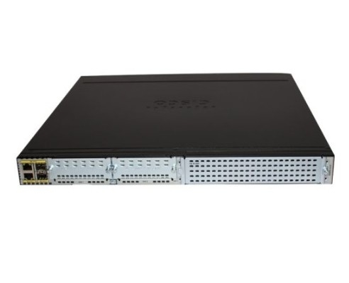 ISR4331-VSEC/K9 Cisco ISR 4331 Bundle com UC &amp; Se 3 portas WAN/LAN 2 portas SFP Multi-Core CPU 1 Service Module Slots