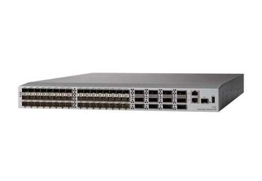 N9K-C9272Q Comutador de rede Gigabit Ethernet de 72 portas 40GBase-X QSFP+ Layer-3 gerenciado 2U Rack-Mountable