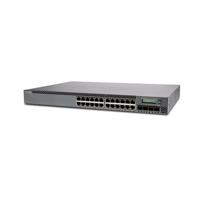 Juniper Networks EX3300 24T Ethernet Switch com 24 portas 10/100/1000BASE-T com 4 portas uplink SFP+