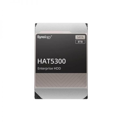 Synology HAT5300-8T 8TB 3.5 &quot; 6Gbps 7.2K RPM 512E Enterprise SATA Disco rígido para sistemas NAS da Synology