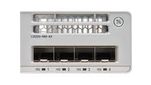C9200 NM 4X cartão de interface de rede Ethernet Cisco Catalyst 9000 Switch Modules