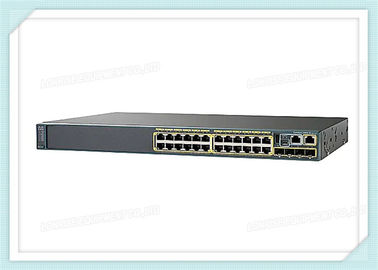Catalizador baixo 2960-X 24 GigE do LAN da rede Ethernet SwitchWS-C2960X-24TD-L de Cisco