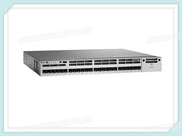 O catalizador 3850 24 do interruptor WS-C3850-24XS-S da fibra ótica de Cisco move a base do IP 10G