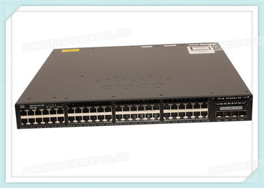 Os portos do interruptor WS-C3650-48TS-L 48 de Ehternet da fibra ótica de Cisco 4 x1G Uplink a base do LAN