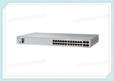 Cisco comuta o porto GigE do interruptor 24 do catalizador 2960-L de WS-C2960L-24TS-LL com LAN Lite do ponto de entrada 4 X 1G SFP