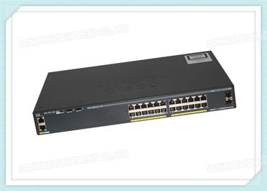 CISCO comuta LAN Lite de GigE 2 X 1G SFP do interruptor 24 da rede Ethernet de WS-C2960X-24TS-LL