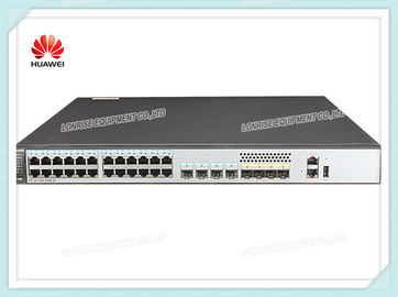 4 x 10 ethernet dos interruptores de rede S5720-28X-PWR-SI-AC da atuação SFP+ Huawei 24 10/100/1000 de porto de PoE+