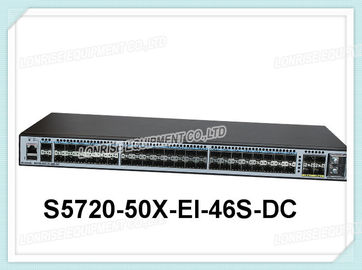 Os portos 4 X 10G SFP+ de SFP da base-x do interruptor 46 x 100/1000 de S5720-50X-EI-46S-DC Huawei movem a alimentação de DC