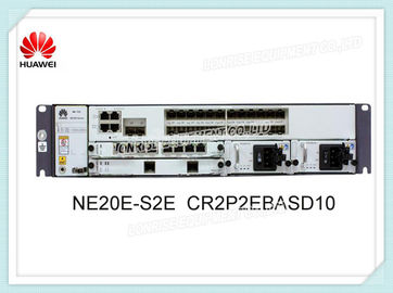 Relação fixa 2*DC do router CR2P2EBASD10 NE20E-S2E 2*10GE-SFP+ 24GE-SFP da série de Huawei NE20E