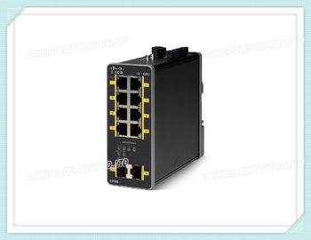 Cisco comuta o interruptor industrial baseado GUI dos ethernet dos portos do cobre do FE de GE SFP 8 do interruptor 2 do ponto de entrada L2 de IE-1000-8P2S-LM