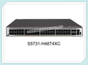Portos do interruptor S5731-H48T4XC 48x10/100/1000BASE-T de Huawei, portos de 4x10GE SFP+, entalhe 1*Expansion