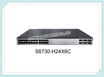 O interruptor de rede 24x10G de S6730-H24X6C Huawei SFP+ move portos de 6*40GE/100GE QSFP28
