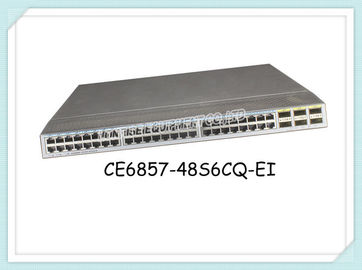 Interruptor de rede 48x10GE de CE6857-48S6CQ-EI Huawei SFP+, 6x40GE/100GE QSFP28
