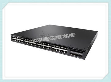 O ponto de entrada completo 4x10G do porto do interruptor WS-C3650-48FQ-E 48 da rede Ethernet de Cisco Uplink serviços IP