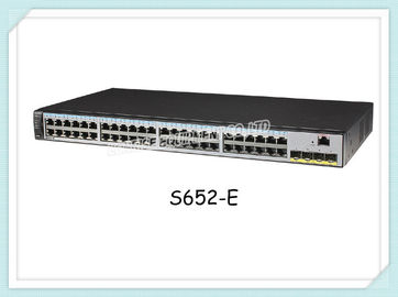 Interruptores de rede S652-E de Huawei 48 10/100/1000 de C.A. 110V/220V de SFP da atuação dos portos 4 com novo