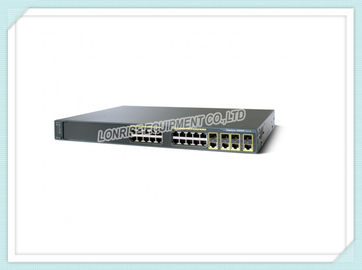 Interruptor WS-C2960+24T-L 24 da rede Ethernet de Cisco/10/100 portos
