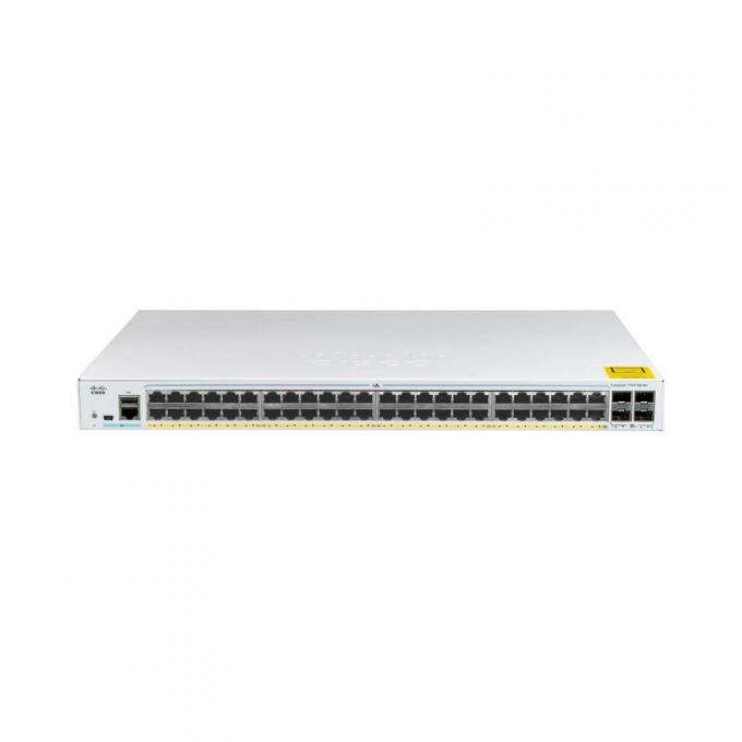 C1000-48P-4G-L Switches da S&eacute;rie Cisco Catalyst 1000 	 48 portas Ethernet 10/100/1000 PoE+ e or&ccedil;amento PoE de 370W, 4 uplinks SFP 1G 0