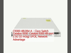 C9300-48UXM-A - Cisco Switch Catalyst 9300 Catalyst 9300 48 portas 2.5G (12 mGig) UPOE, vantagem de rede