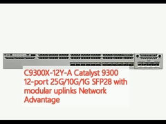 C9300X-12Y-A Catalyst 9300 12 portas 25G/10G/1G SFP28 com uplinks modulares