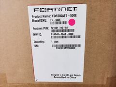 Fortinet FortiGate 500E FG-500E Firewall de Segurança de Rede