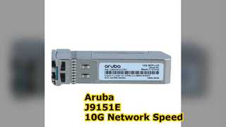 J9151E, transceptor Aruba 10G SFP+, 10G SFP+ LC/10km SMF/modo único
