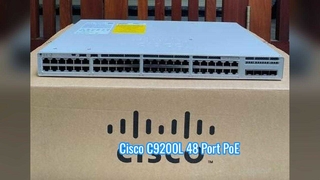 Visão geral do switch PoE de 48 portas Cisco C9200L