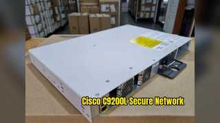 Switch Cisco C9200L: Rede empresarial segura