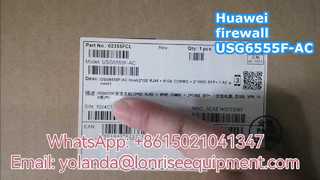 USG6555F-AC USG6555F AC Host 2*GE WAN+8*GE Combo+2*10GE SFP+, 1 alimentação CA).