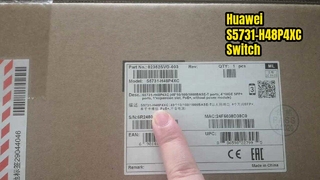 S5731-H48P4XC, switch Huawei S5731, 48xGE PoE+/4x10GE SFP+/Sem fonte de alimentação