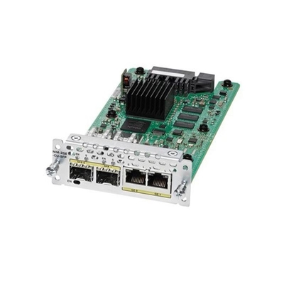 NIM - 2GE - CU - SFP Módulo de interface de rede WAN Gigabit Ethernet de 2 portas Cisco