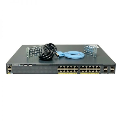 Ponto de entrada 370W 4 X 1G SFP do interruptor Cisco2960-X 24 GigE da rede Ethernet do catalizador 2960-X