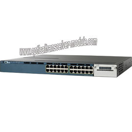 Cisco comuta a base do Lan dos dados de porto do interruptor 24 da fibra ótica de Ws-C3560x-24t-L controlada inteiramente