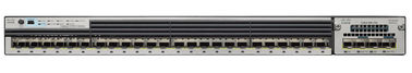 10/100/1000 dos portos do interruptor de rede WS-C3750X-24S-E de Cisco 24 com certificação do CE