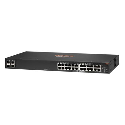 R8N88A - Interruptor de rede do interruptor de Aruba 6000 24G 4SFP contra o router