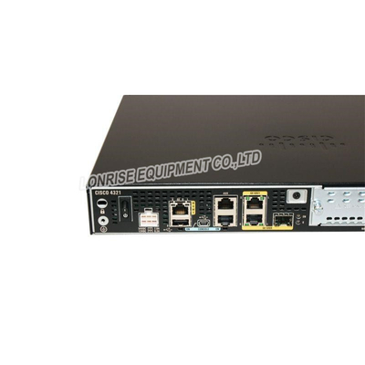 Taxa de transferência do sistema Cisco ISR4321-SEC/K9 50 Mbps-100 Mbps 2 NIM 1 porta SFP