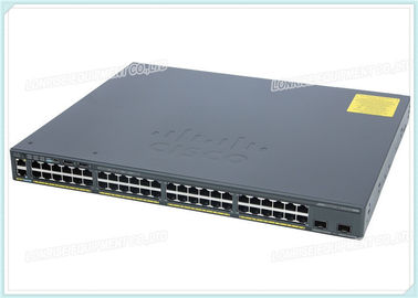 O interruptor de Internet 48 de WS-C2960X-48FPS-L Cisco move a cremalheira 1U montável de Poe+