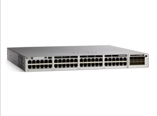 C9300-48P-A Catalyst 9300 1G de cobre de 48 portas Cisco Ethernet Switch com uplink modular PoE + Network Advantage