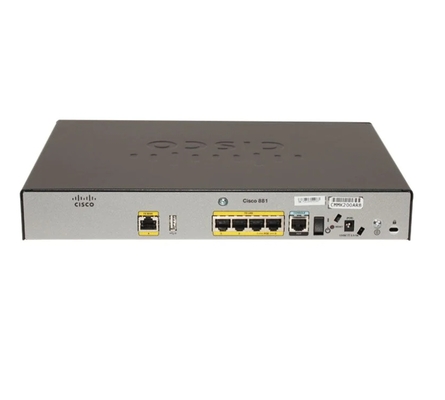 C881-K9 Roteador Cisco Roteador de segurança Ethernet da série 880