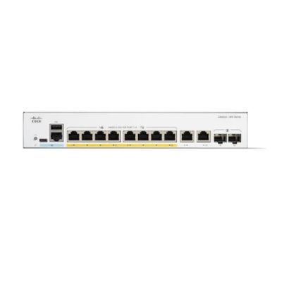 C1300-8T-E-2G Catalyst 1300 8-port GE, Ext PS, 2x1G Combo is a high-performance Ethernet switch