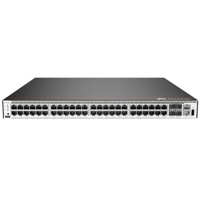 CE5882-48T4S, switch Huawei CE5800, 48xGE RJ45/4x10GE SFP+/sem ventilador e fonte de alimentação