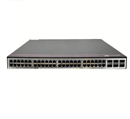 Huawei CloudEngine 6800 Switch CE6857E-48T6CQ-F com portas elétricas 48x10GE e portas QSFP28 6x100GE Dual AC Power Supply