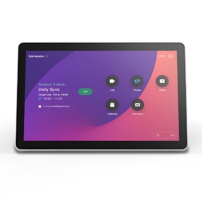 CS-TS-T10-L-K9 Navegador de sala com suporte de mesa alimentado por PoE de 10,1 polegadas para Cisco Webex CollaborationCS-TS-T10-L-K9