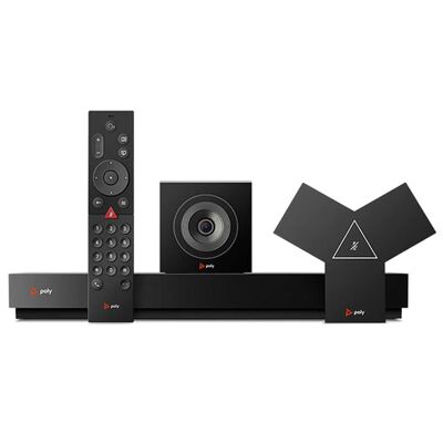 G7500-12X, videoconferência Polycom G7500, lente EagleEye 12x/1080p/tela dupla
