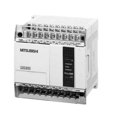 FX1N Série PLC Industrial Control com 24 pontos de entrada/saída saída de relé e AC 100-240V fonte de alimentação