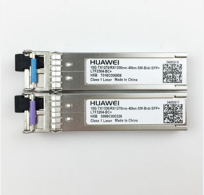 QSFP28-100G-1310nm-40km-SM, Transceptor de alta velocidade QSFP28 da Huawei, 100G/1310nm/40km