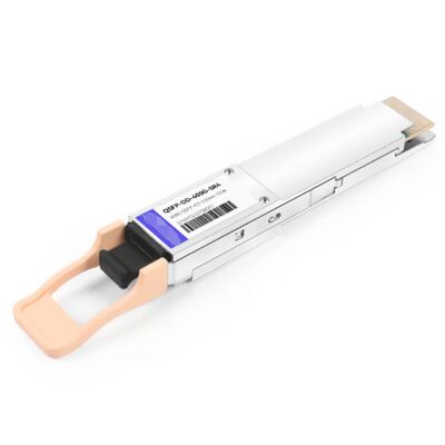 TS-QDO-854H-01C/400G QSFP-DD SR4 Transceptor 850nm 50/100m módulo óptico MMF